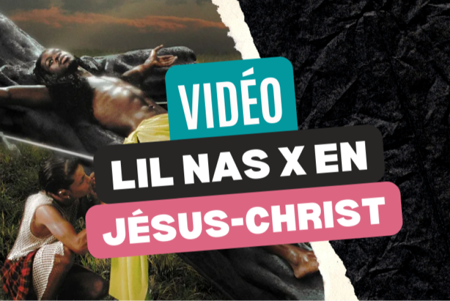 Lil Nas X devient Jésus-Christ