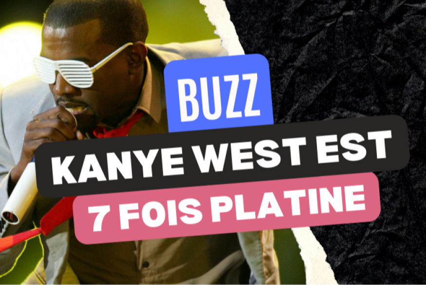 "Graduation" de Kanye West est 7 fois platine
