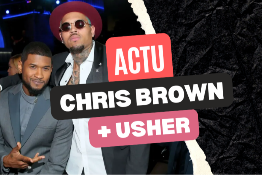 Chris Brown invite Usher sur scène
