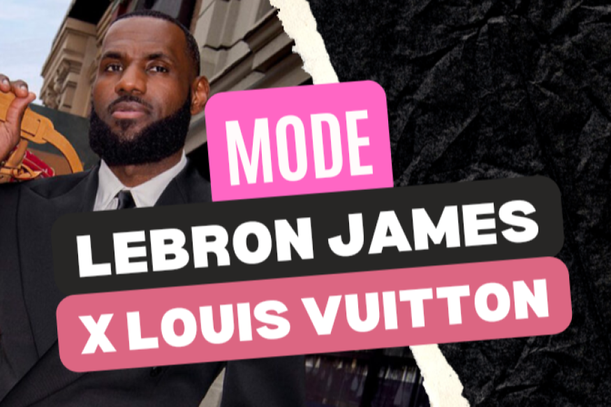 LeBron James collabore avec Louis Vuitton