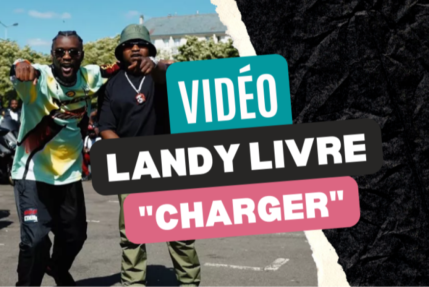 Un visuel pour "Charger" de Landy