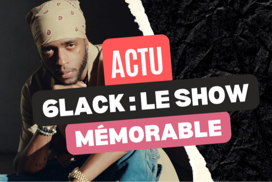6LACK à Paris, le concert mémorable