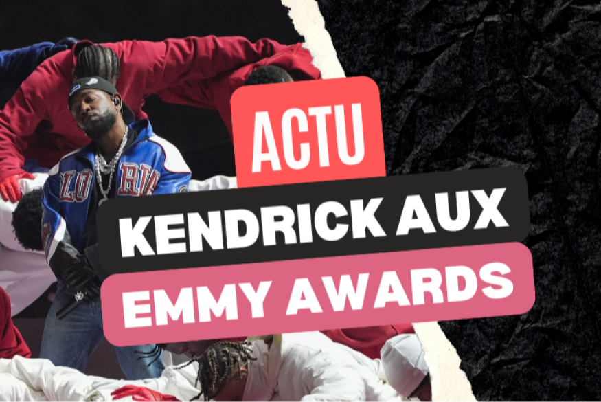 Kendrick Lamar aux Emmy Awards 2025
