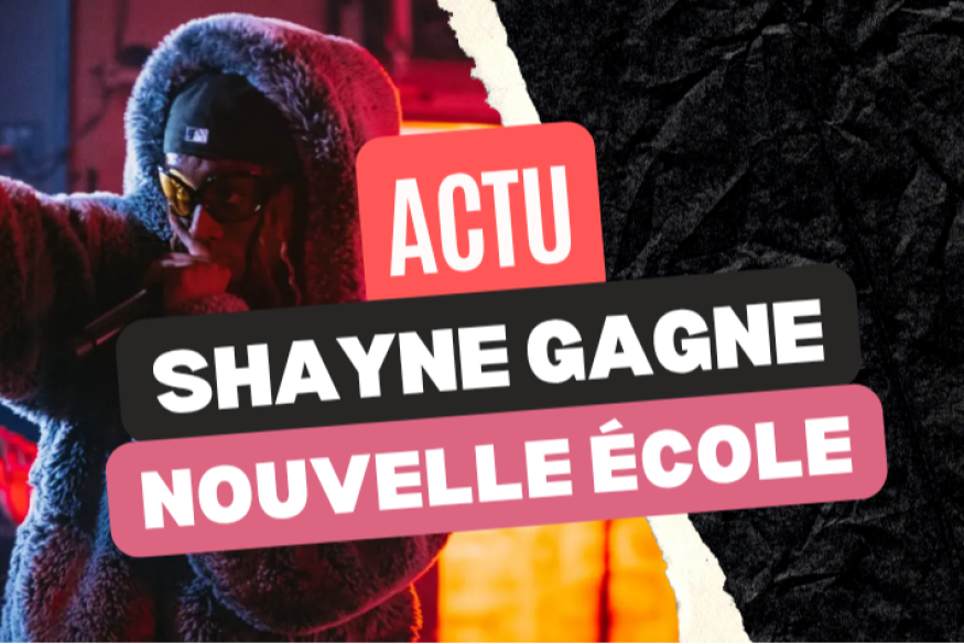 Shayne, gagnant de Nouvelle école 4