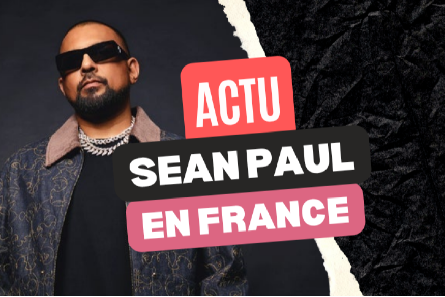 Sean Paul débarque en France en 2026