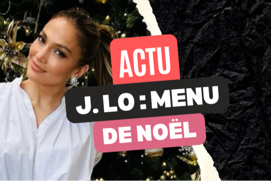 Jennifer Lopez dévoile son menu de Noël