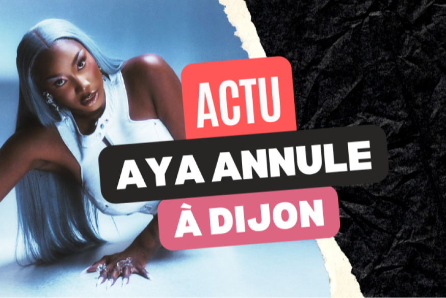 Pas d'Aya Nakamura au Golden Coast à Dijon